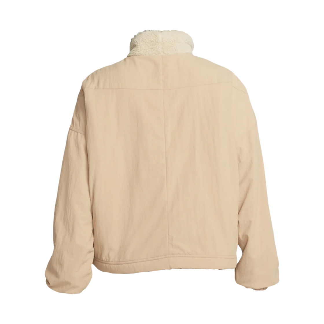 (W) 나이키 NSW 에센셜 우븐 플리스 라인드 자켓 헴프 - 아시아((W) Nike NSW Essential Woven Fleece Lined Jacket Hemp - Asia) - 2