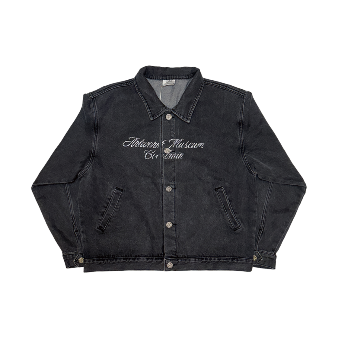 아트워크 뮤지엄 쿨레인 자켓 차콜(Artwork Museum x Coolrain Jacket Charcoal)