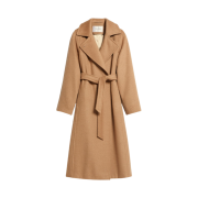(W) Max Mara Manuela Icon Coat Camel