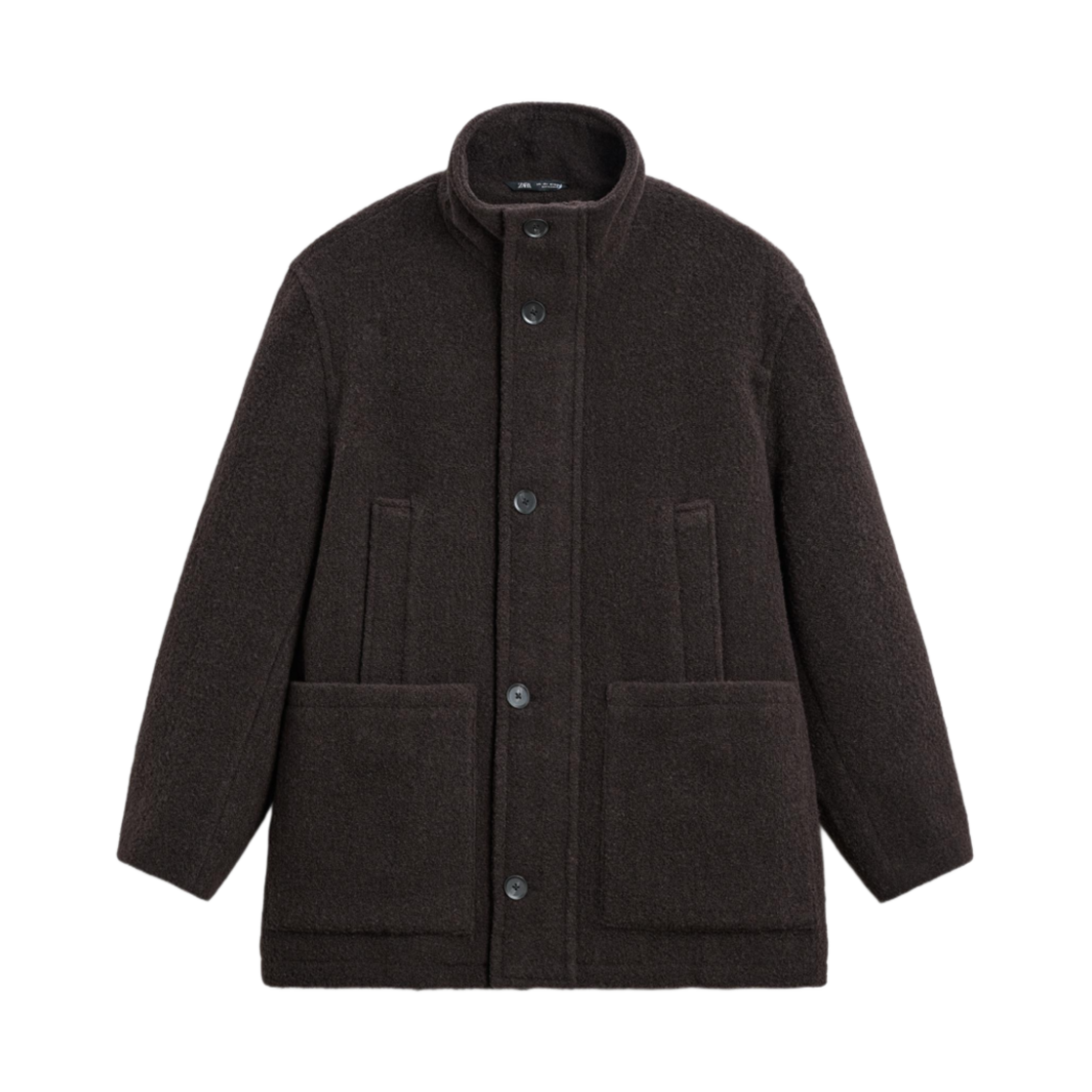 자라 울 블렌드 코트 브라운(Zara Wool Blend Coat Brown) - 1