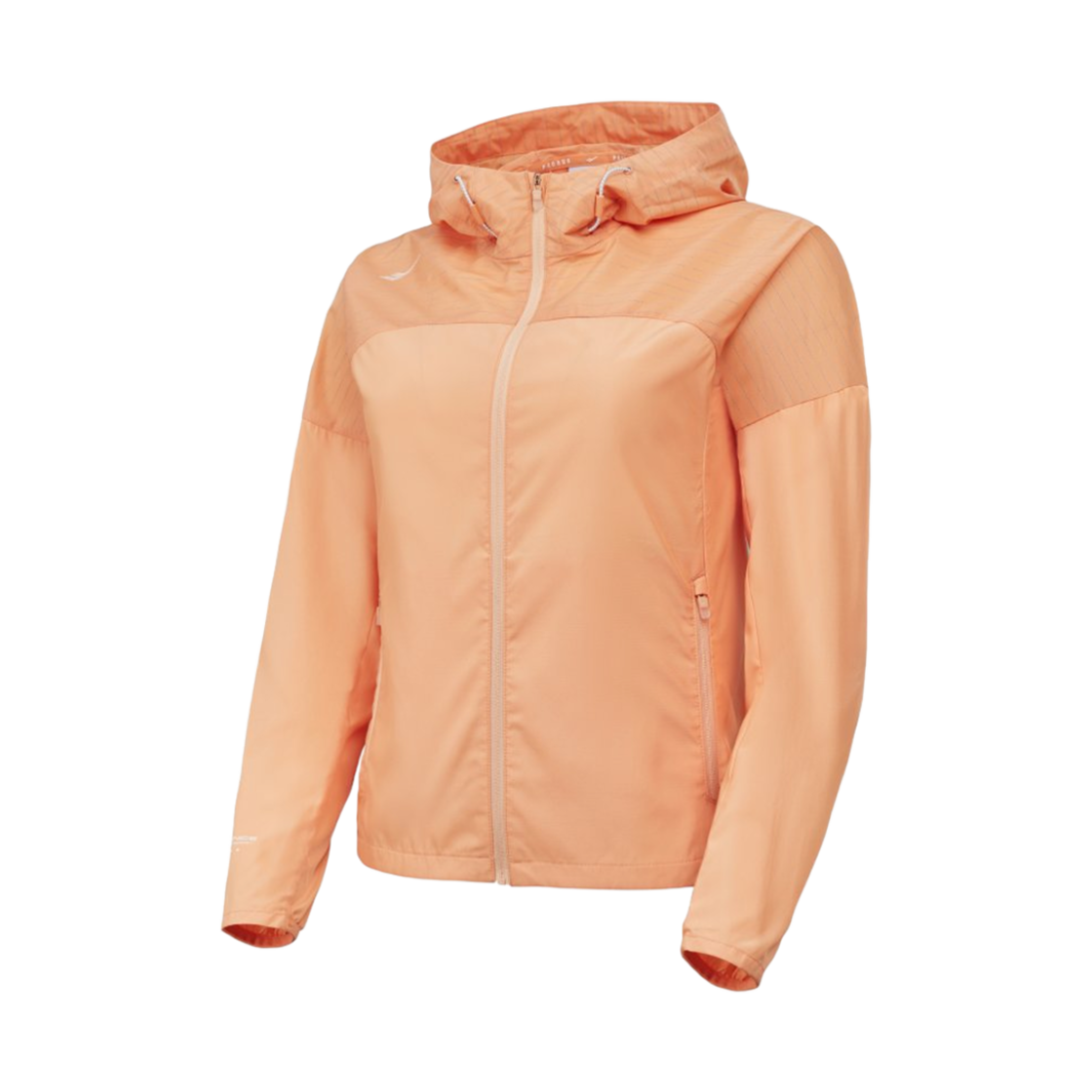 PR3WJ24S112 PRO-SPECS Hooded Reflective Running Jacket Ice Peach