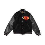 Human Made x Kaws Varsity Jacket #2 Black