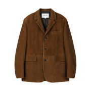 Tonywack Suede Tailored Jacket Camel