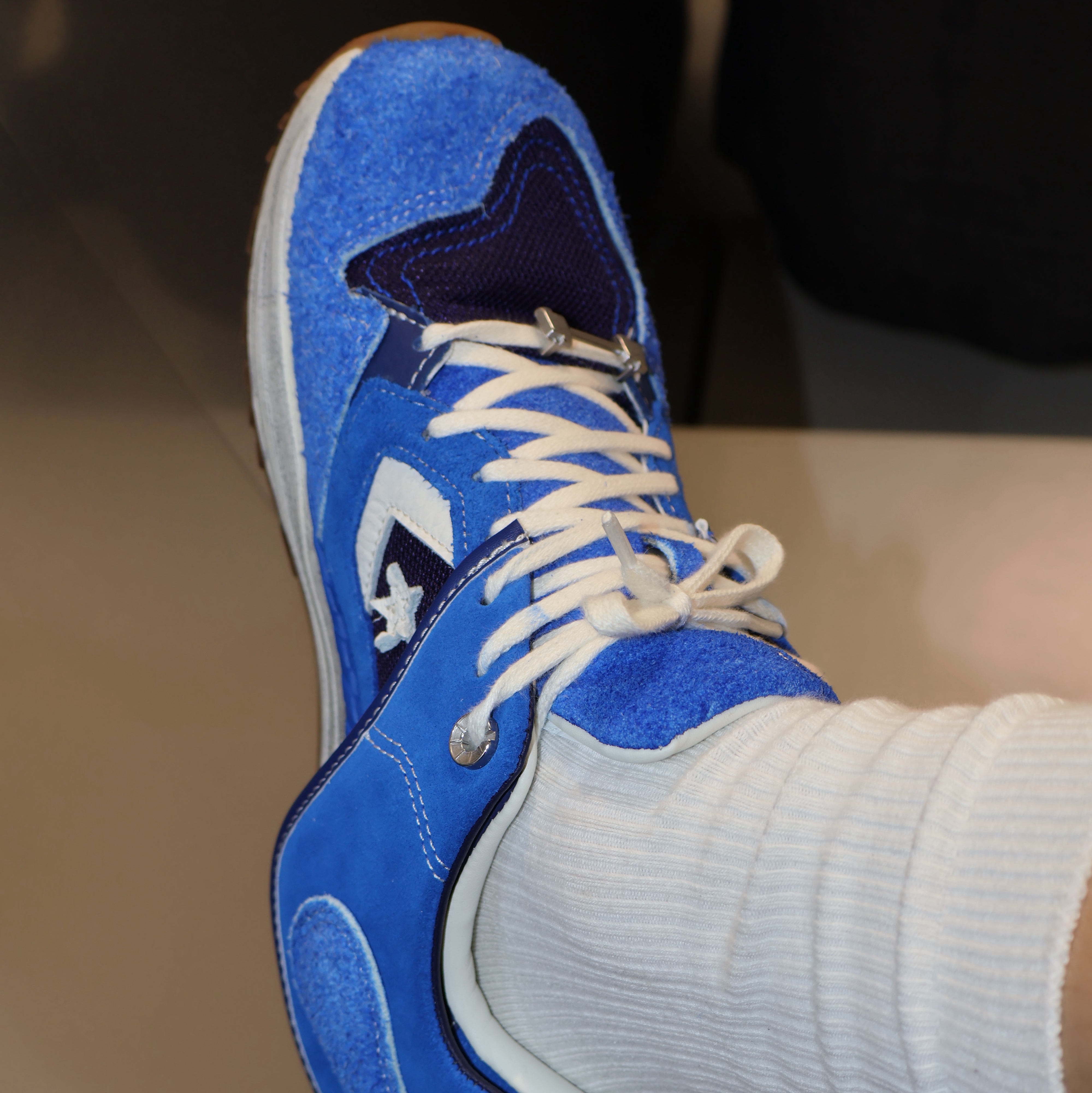 Converse x Ader Error Wave Trainer Blue 착용 스타일 - 5
