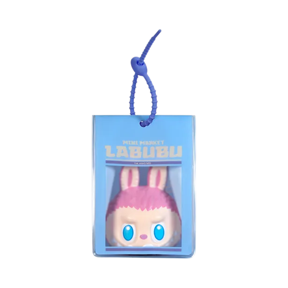 팝마트 라부부 더 몬스터즈 와키 마트 시리즈 핀치 펜던트 밀크 (개봉 박스)(Pop Mart Labubu The Monsters Wacky Mart Series Pinch Pendant Milk (Opened Case))