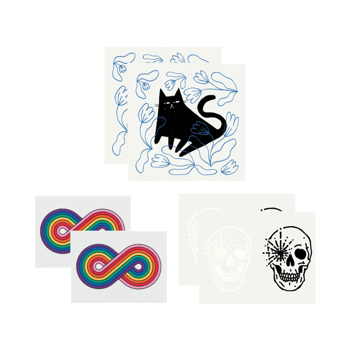 999901 TATTLY Wonderland Tattoo Sticker Set