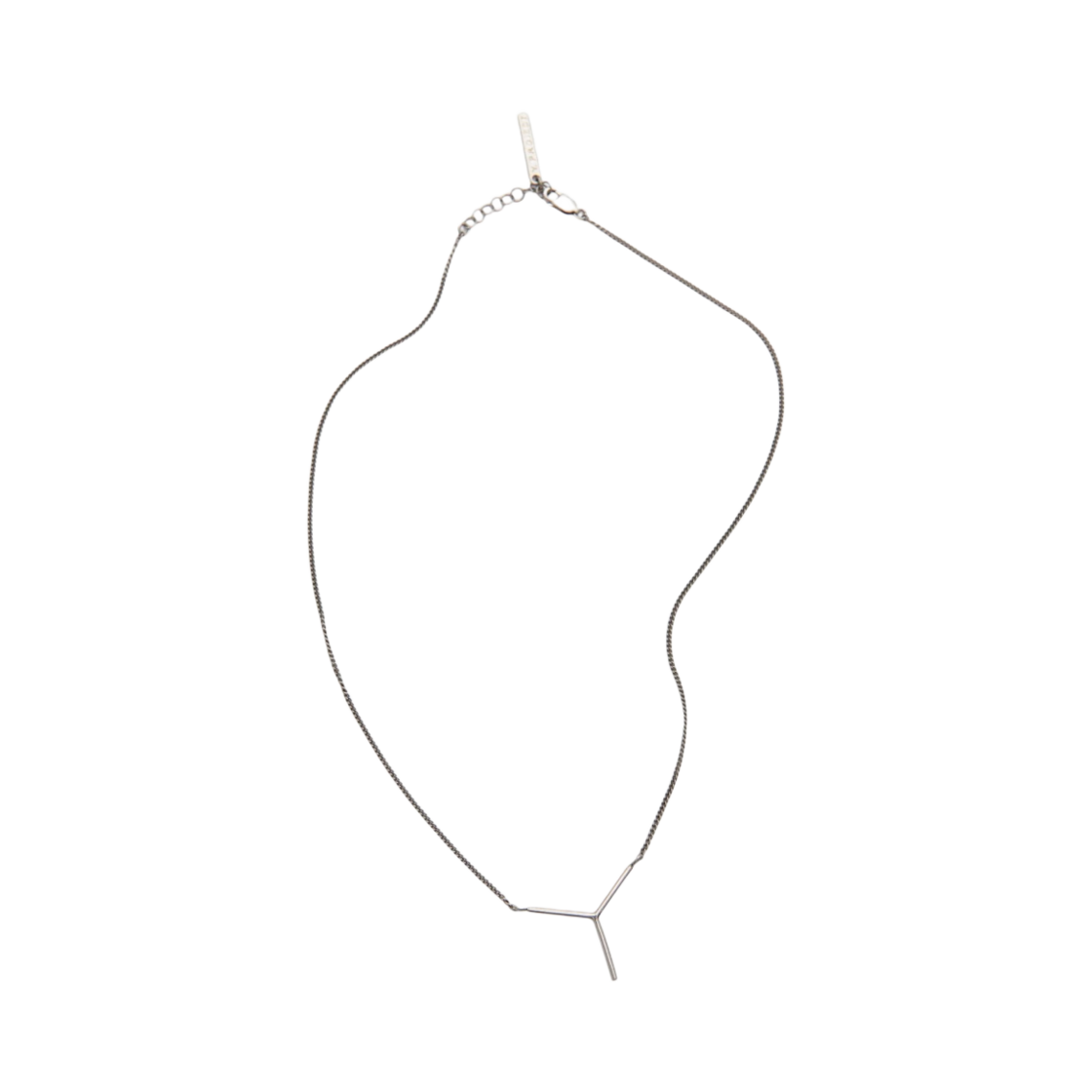 NECKLACE7-S24 Y/Project Mini Y Necklace Silver - 23SS