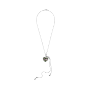 Sentiments No.551 Soldier Heart Necklace Pink