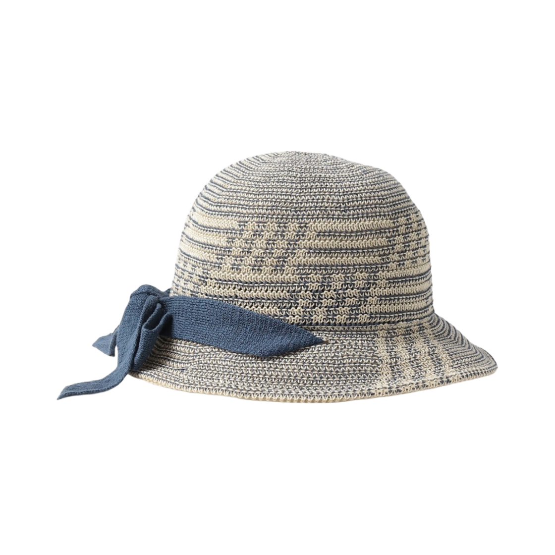 (W) 비비안 웨스트우드 더모 자카드 리본 햇 네이비((W) Vivienne Westwood Thermo Jacquard Ribbon Hat Navy) - 2