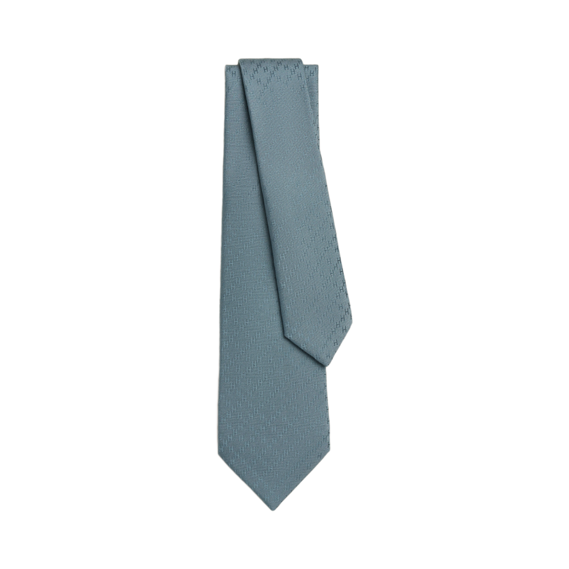 H036233TJ2 Hermes Faconnee New H Tie Ciel Decouvert