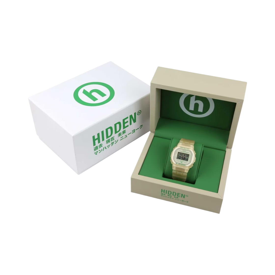 카시오 지샥 x 히든 NY DW-5600HDN22-7 오파크 본(Casio G-Shock x Hidden NY DW-5600HDN22-7 Opaque Bone) - 5