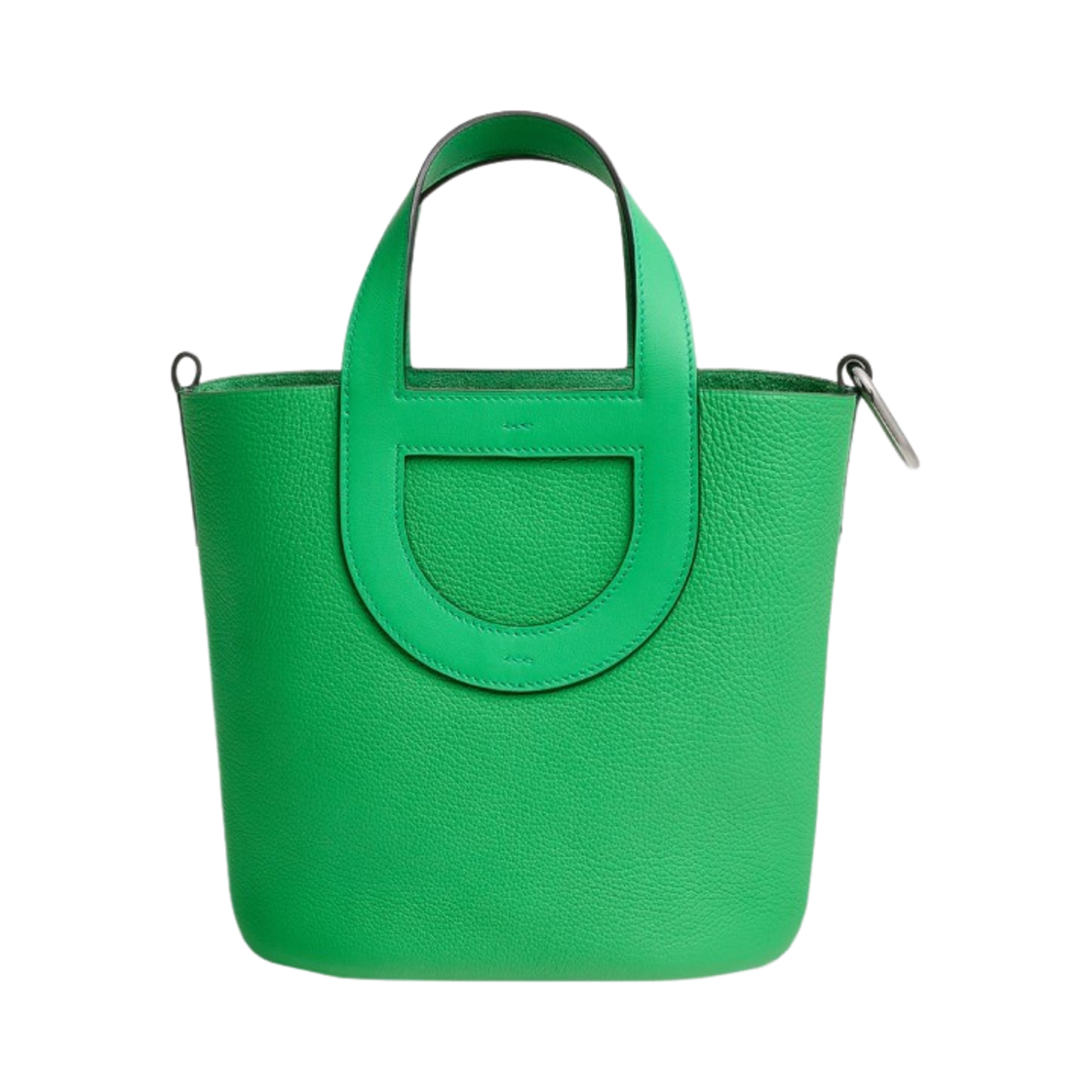 에르메스 인 더 루프 18 백 클레망스 스위프트 & 팔라듐 하드웨어 베르 꼬믹(Hermes In The Loop 18 Bag Clemence Swift & Palladium Vert Comics) - 1