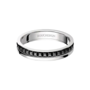 Boucheron Quatre Black Edition Wedding Band Black White Gold
