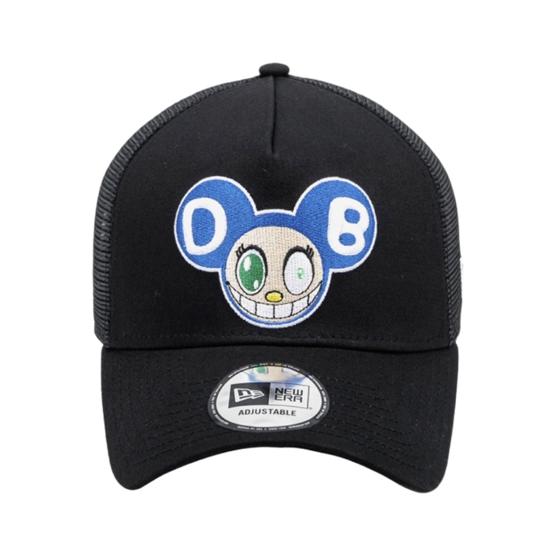 뉴에라 x 무라카미 타카시 도브 A프레임 메쉬 캡 블랙(New Era x Murakami Takashi Dove A-Frame Mesh Cap Black) - 2