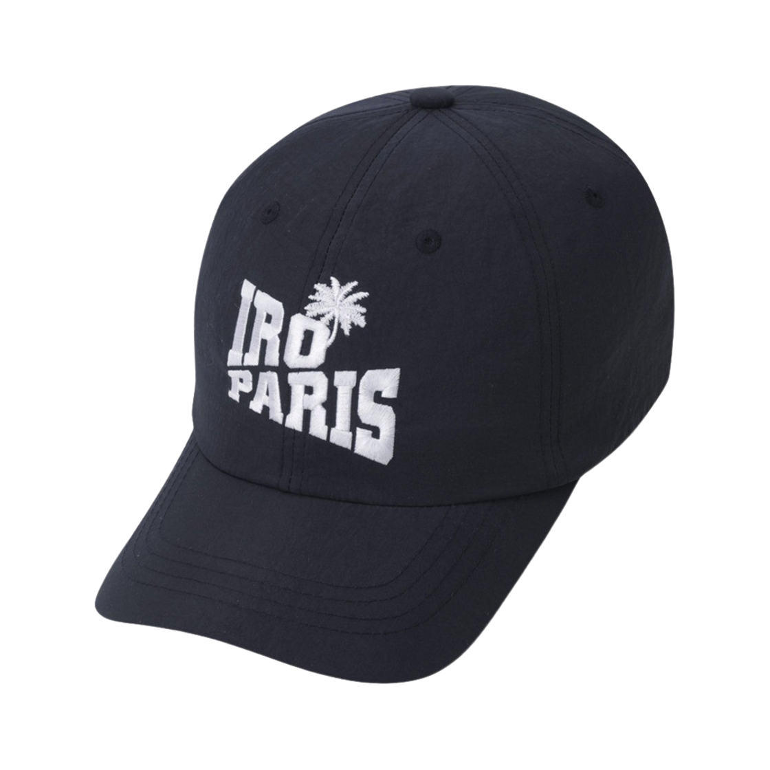 이로 팜트리 자수 나일론 볼캡 네이비(Iro Palmtree Nylon Ball Cap Navy)