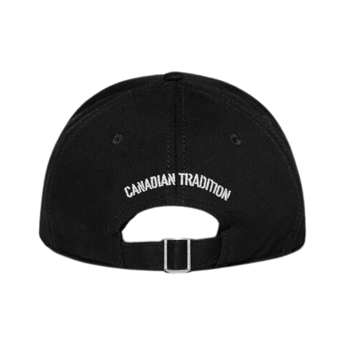 디스퀘어드2 스텐실 베이스볼 캡 블랙(Dsquared2 Stencil Baseball Cap Black) - 2