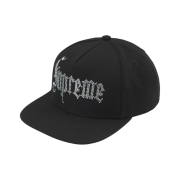 Supreme Rhinestone 5-Panel Black - 24FW