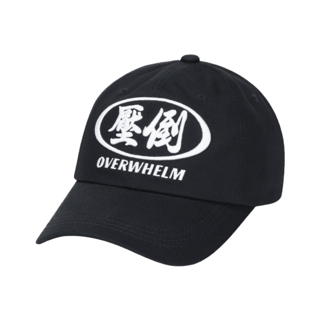 - Overwhelm Circle Logo Ball Cap Black