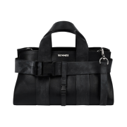 Sunnei Small Parallelepipedo Messenger Bag Black