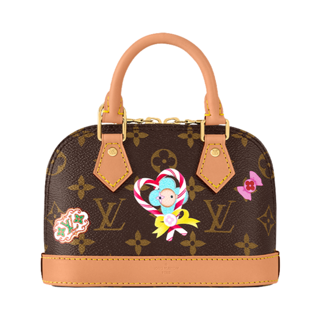 루이비통 나노 알마 모노그램 캔디 레드(Louis Vuitton Nano Alma Monogram Candy Red) - 2