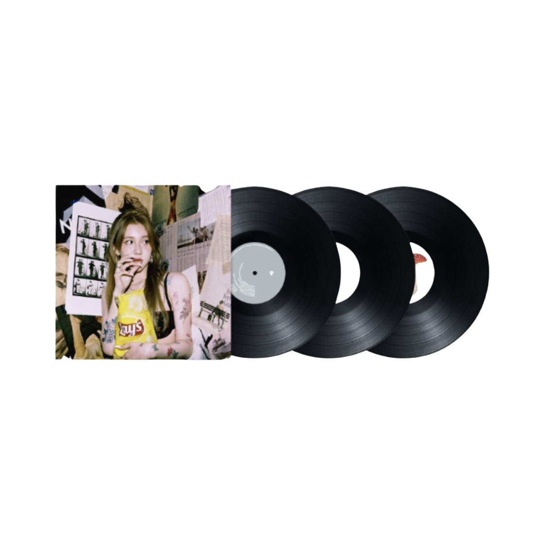 백예린 정규 2집 우리에게 너의 이야기를 들려줘 & 리믹스 LP 블랙 (3LP)(Yerin Baek 2nd Album Tellusboutyourself & Remixes LP Black (3LP))