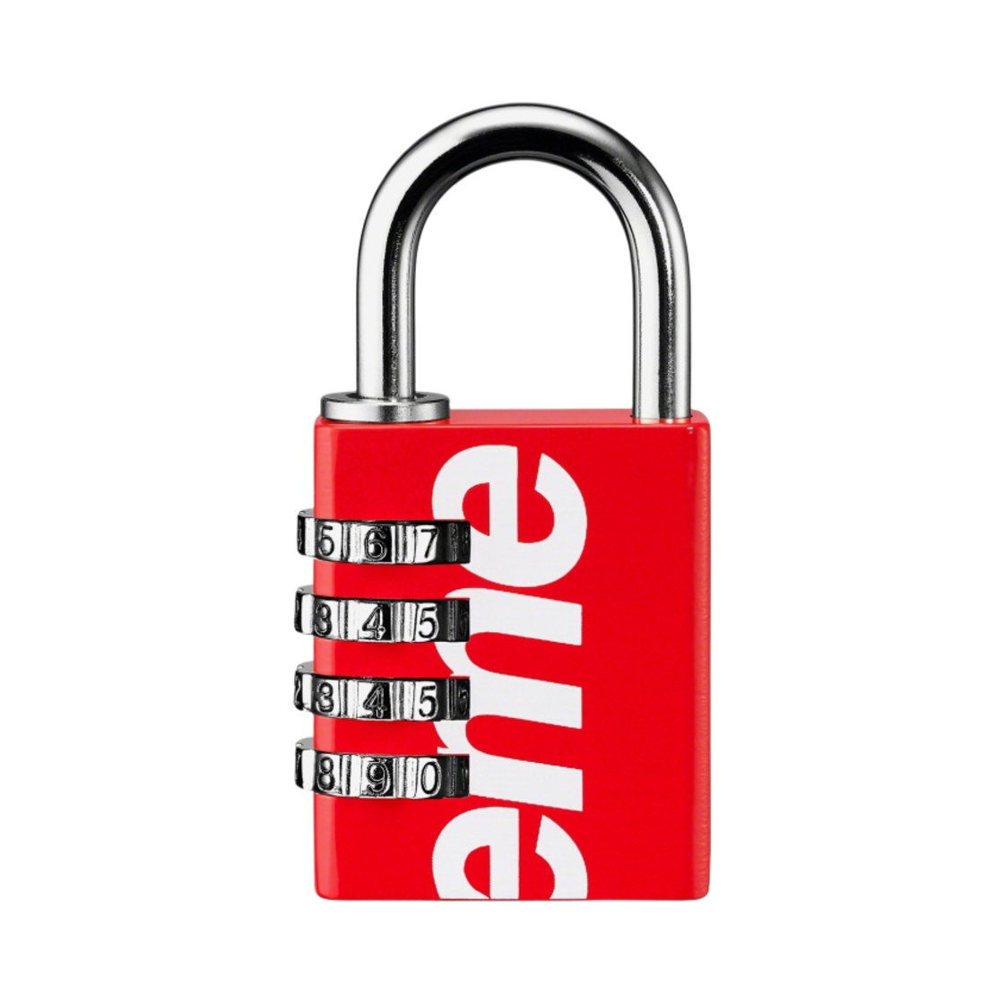 슈프림 마스터 락 뉴메릭 콤비네이션 락 레드 - 19SS(Supreme Master Lock Numeric Combination Lock Red - 19SS) - 2