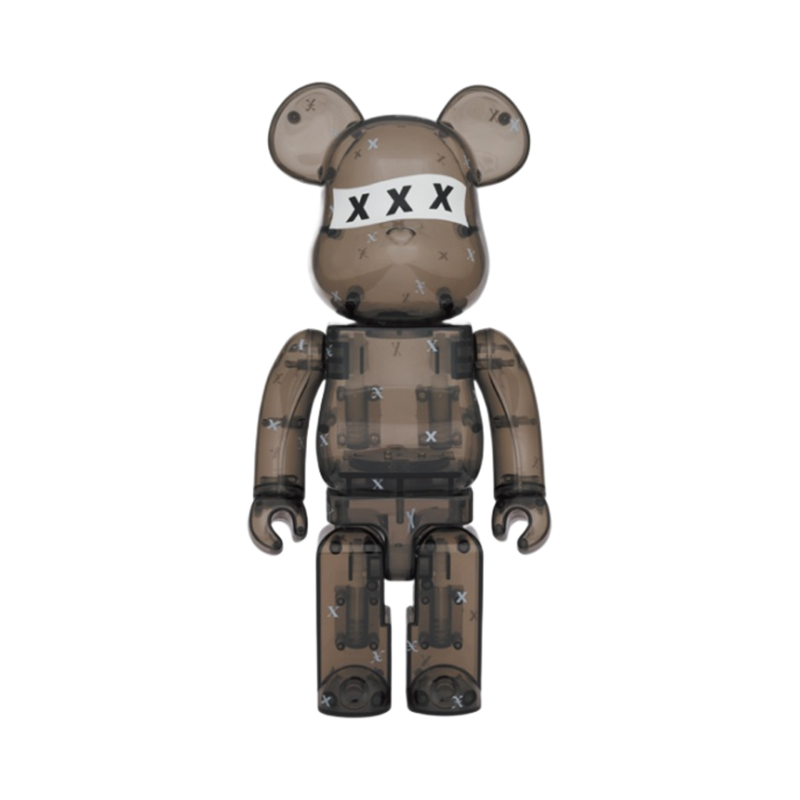 베어브릭 x 갓 셀렉션 XXX 블랙 클리어 100% & 400% 세트(Bearbrick x God Selection XXX Black Clear 100% & 400% Set) - 3