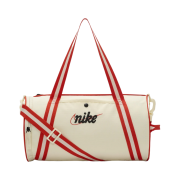 Nike Heritage Retro Duffle Bag 13L Coconut Milk Picante Red