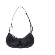 Yuzefi Bean Shoulder Bag Black