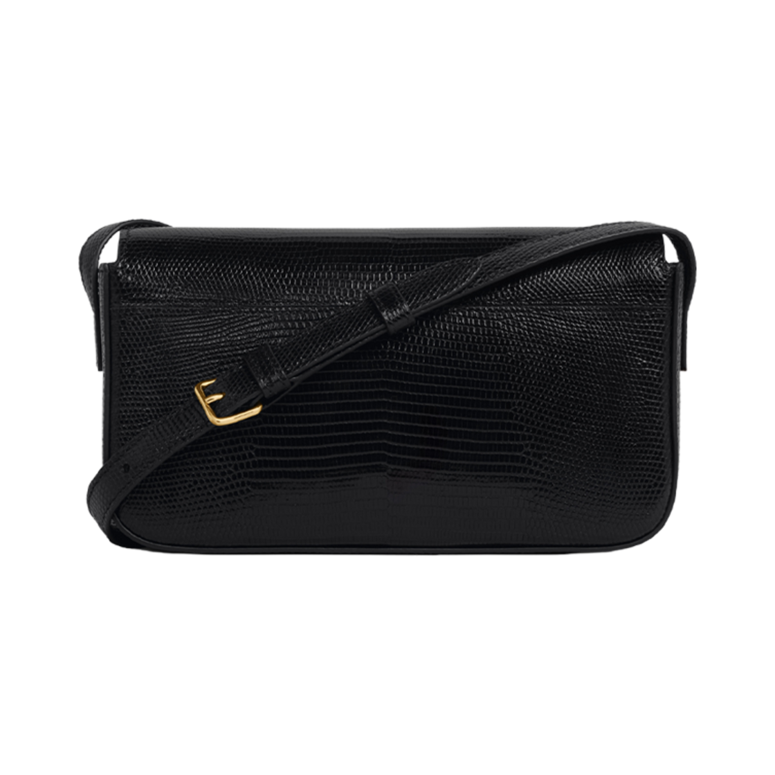 셀린느 숄더백 클로드 리자드 블랙(Celine Shoulder Bag Claude in Lizard Black) - 3