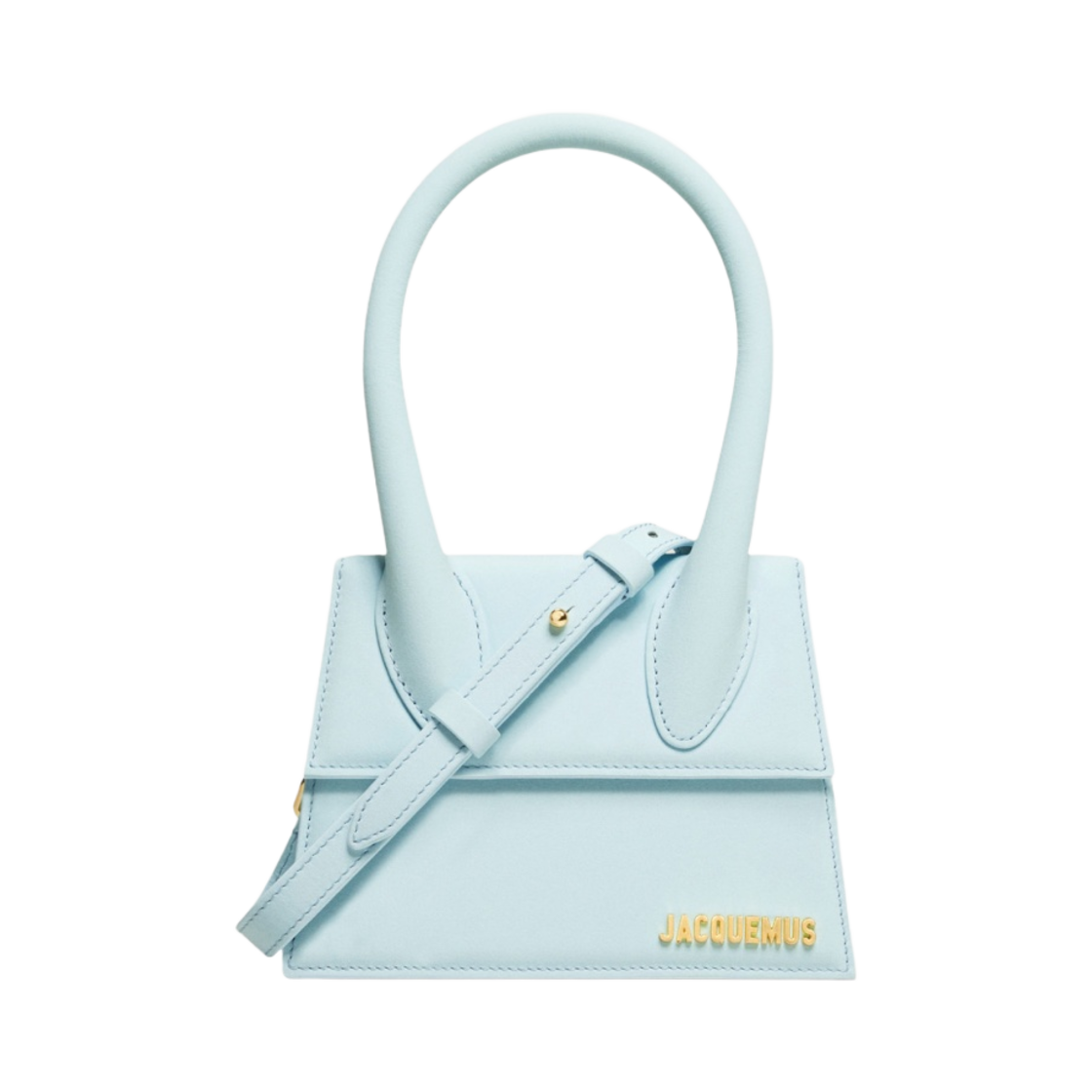 자크뮈스 르 치키토 모옌 시그니쳐 핸드백 페일 블루(Jacquemus Le Chiquito Moyen Signature Handbag Pale Blue) - 1