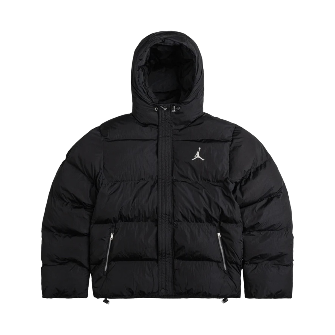 FB7312-010 Jordan Essentials Puffer Jacket Black Sail - Asia - 대표 이미지 #1