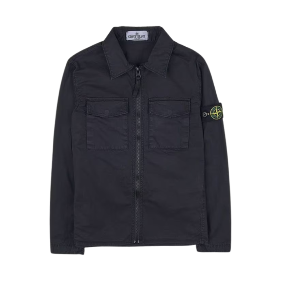 781610310-V0129 (Kids) Stone Island 10310 Overshirt Black - 23SS