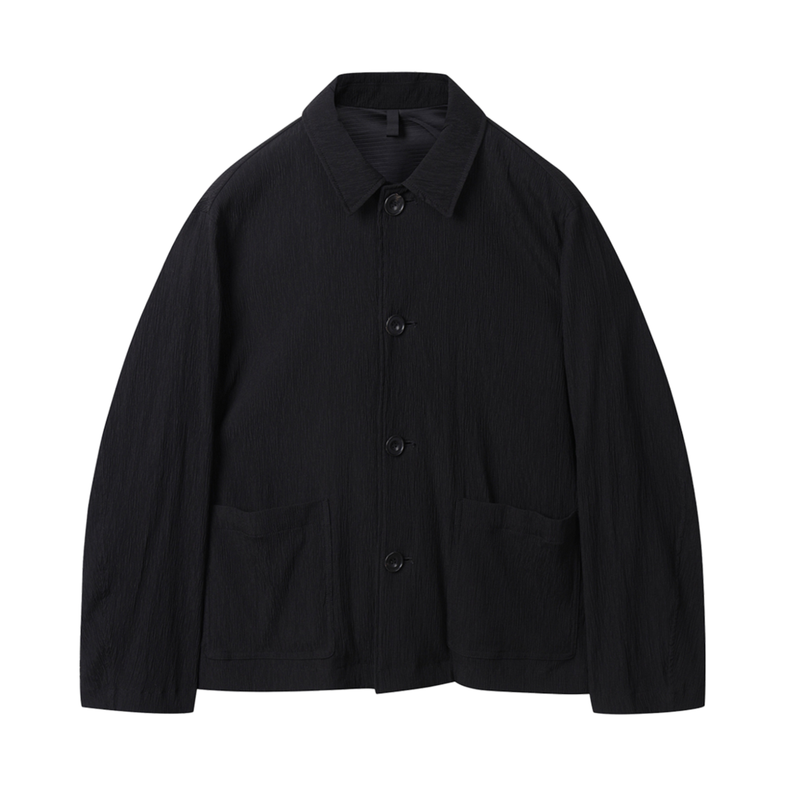 CWJAM25433BKX Customellow Pleats Work Jacket Black