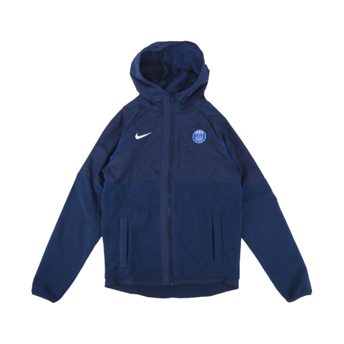 나이키 파리 생제르맹 AWF 윈터라이즈드 풀 집 사커 자켓 미드나잇 네이비(Nike Paris Saint-Germain AWF Winterized Full Zip Soccer Jacket Midnight Navy) - 1
