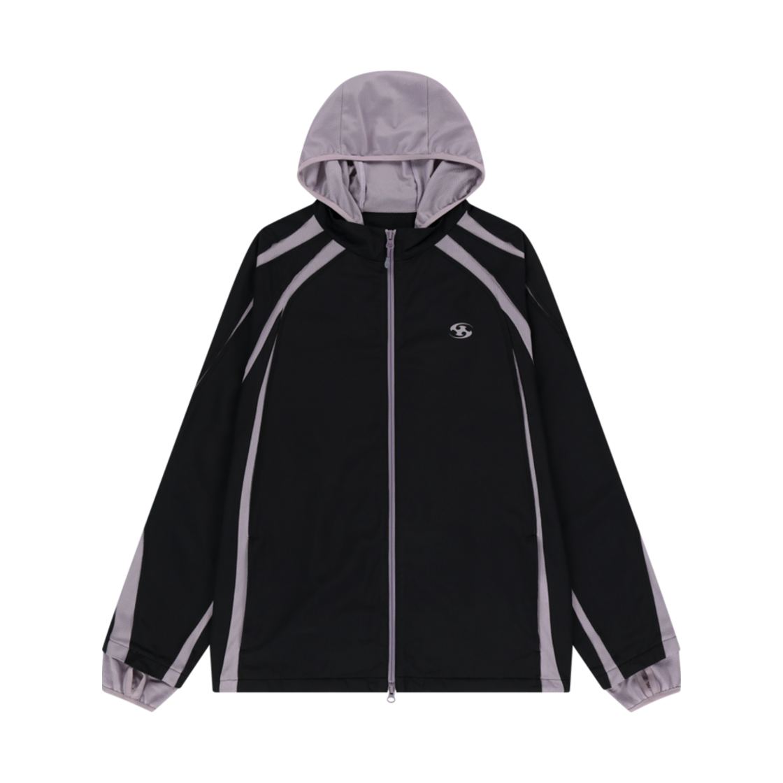 SG2403JK04_BK Sansan Gear Slash Hoodie Jacket Black - 대표 이미지 #1