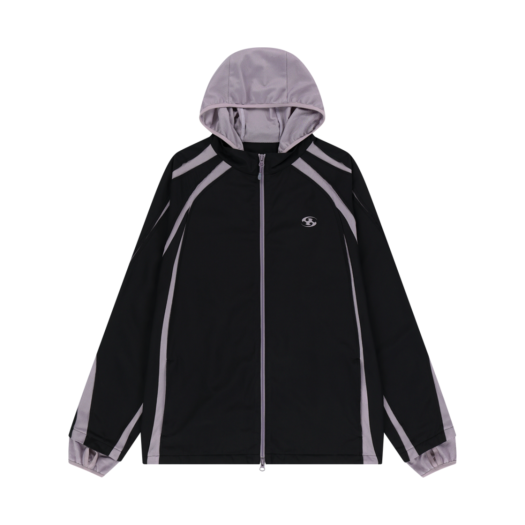 SG2403JK04_BK Sansan Gear Slash Hoodie Jacket Black