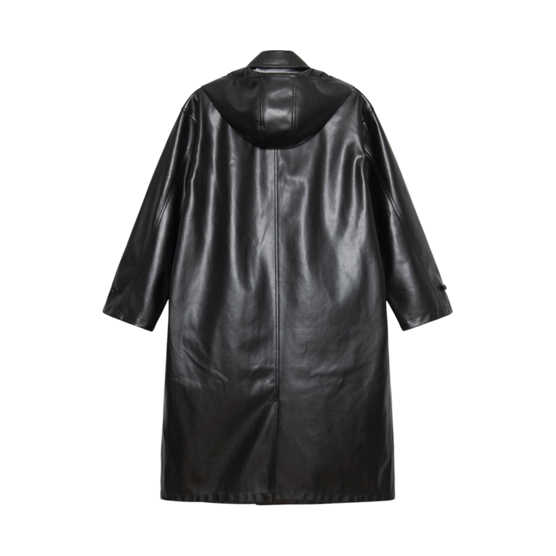스투시 더블 브레스티드 트렌치 코트 블랙(Stussy Double Breasted Trench Coat Black) - 2