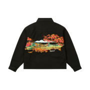 Palace Utility Fleece Jacket Black - 24FW