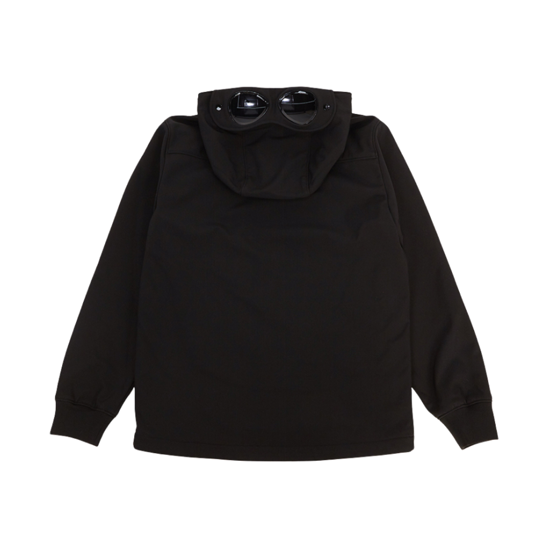 (키즈) C.P. 컴퍼니 U16 쉘-R 고글 자켓 블랙 - 23FW((Kids) C.P. Company U16 Shell-R Goggle Jacket Black - 23FW) - 2