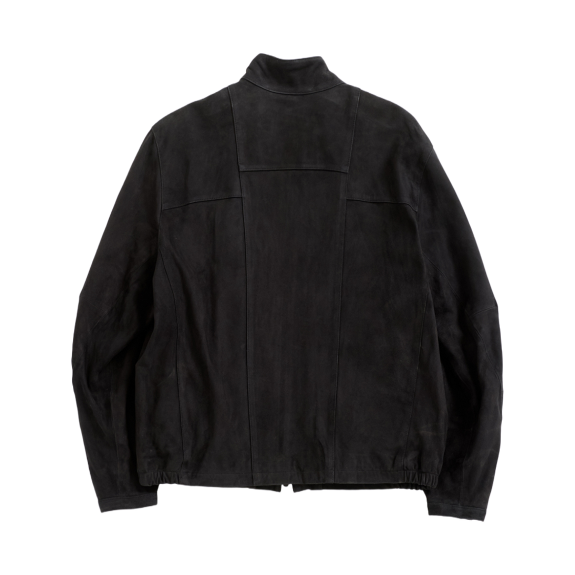 해칭룸 해링턴 스웨이드 레더 자켓 다크 네이비(Hatchingroom Harrington Suede Leather Jacket Dark Navy) - 2