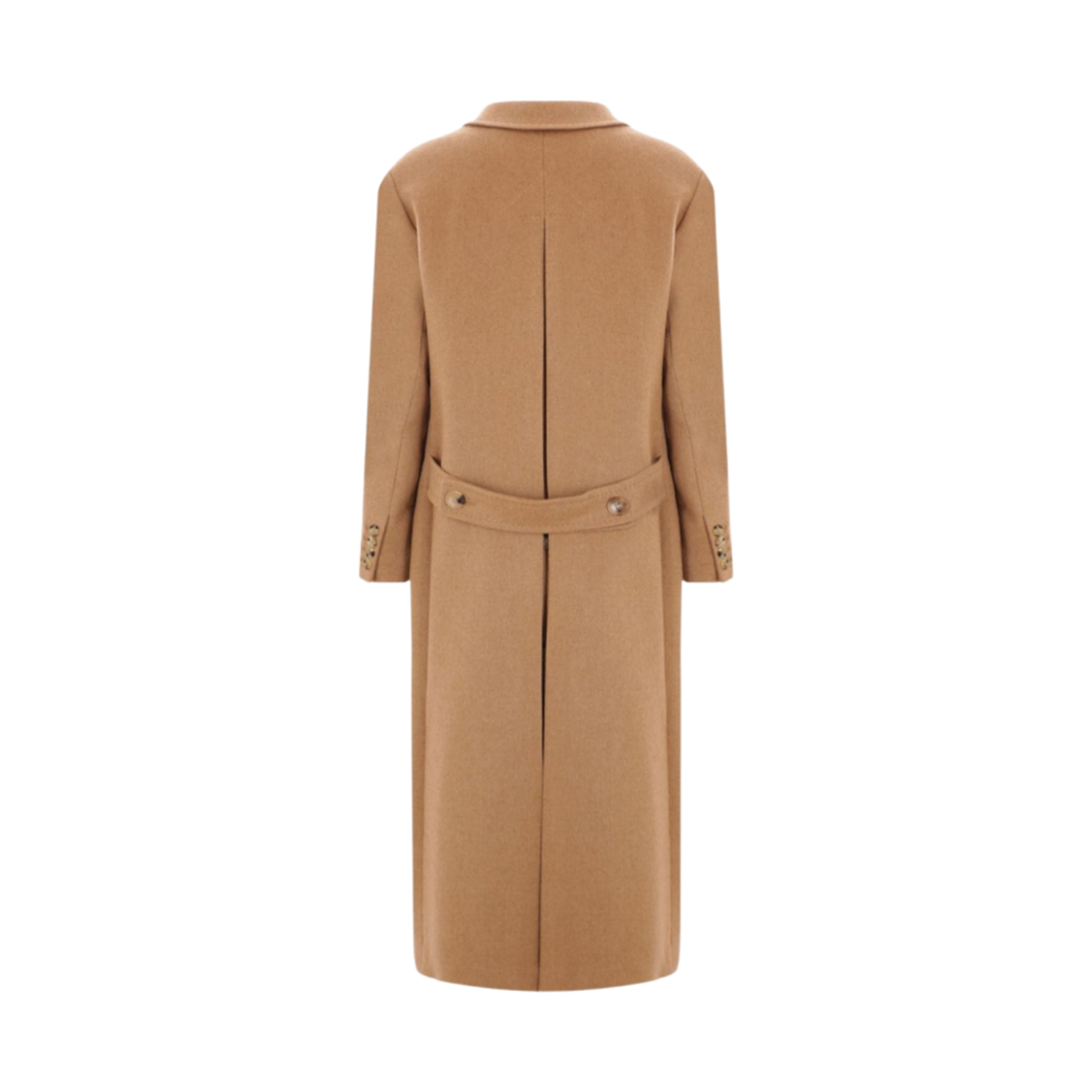 (W) 막스마라 푼고 더블 브레스티드 울 코트 베이지((W) Max Mara Fungo Double-Breasted Wool Coat Beige) - 2