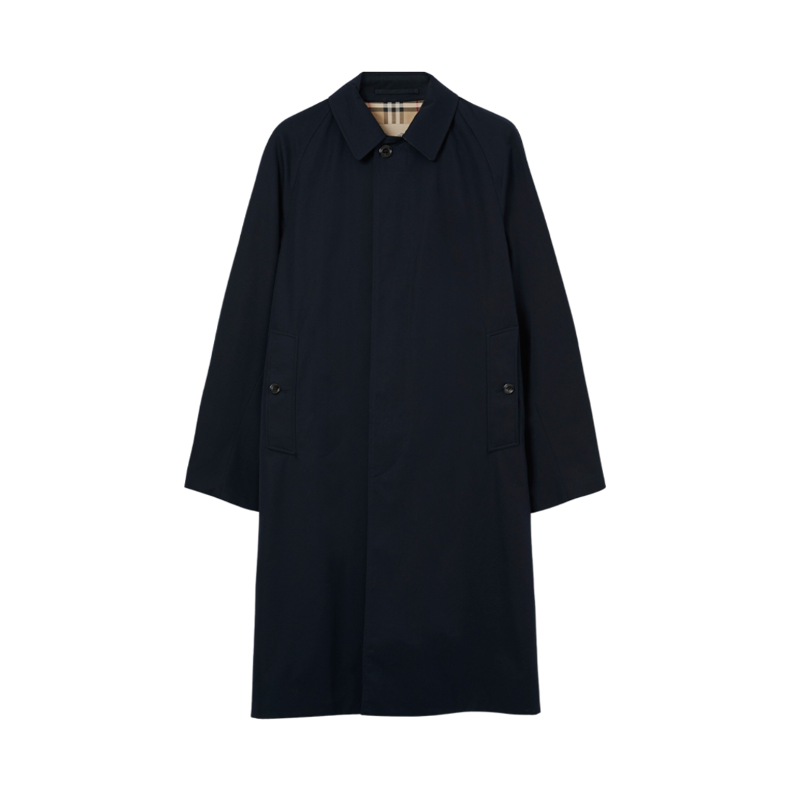 버버리 롱 캠든 헤리티지 카 코트 콜 블루(Burberry Long Camden Heritage Car Coat Coal Blue) - 1