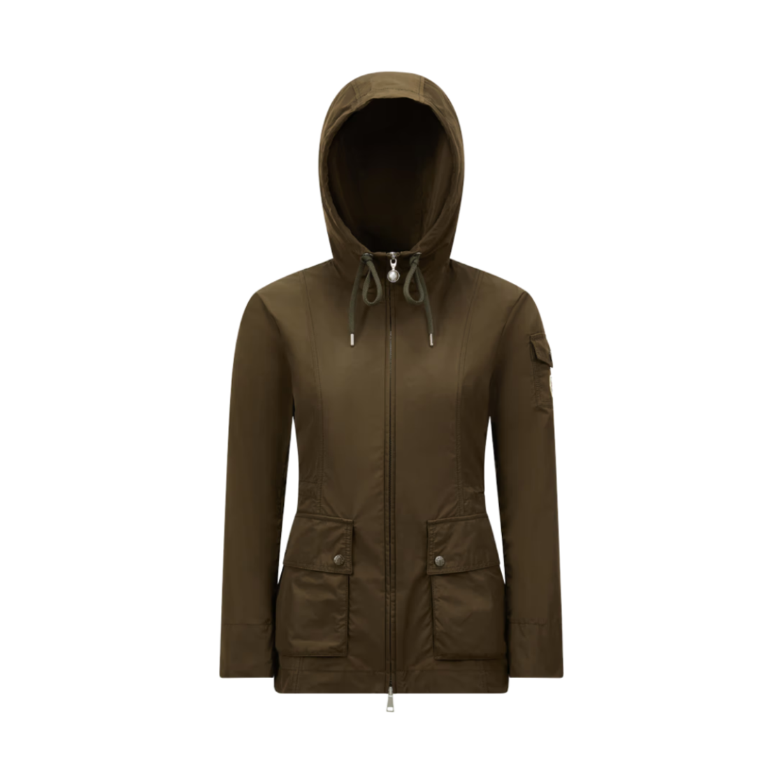 K1-093-1A00170-549P3-835 (W) Moncler Leandro Hood Windbreaker Jacket Blue Khaki - 25SS