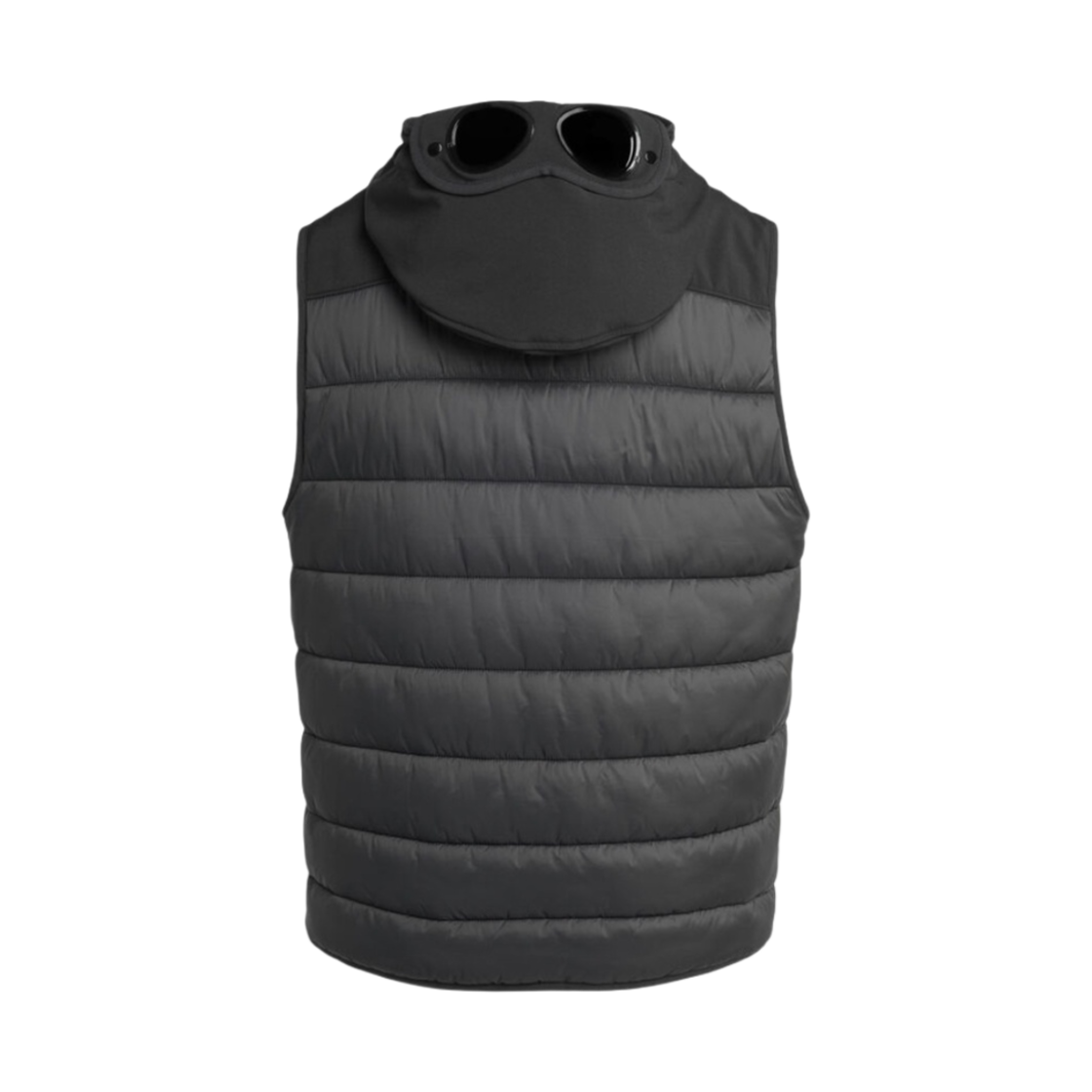 C.P. 컴퍼니 쉘-R 믹스드 고글 베스트 블랙 - 23FW(C.P. Company Shell-R Mixed Goggle Vest Black - 23FW) - 2