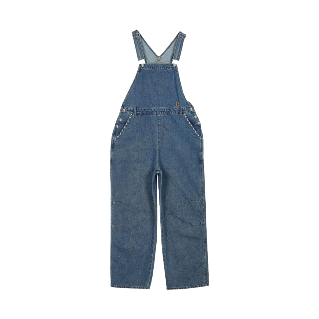 - (W) Deinet Vintage Denim Overall in Blue
