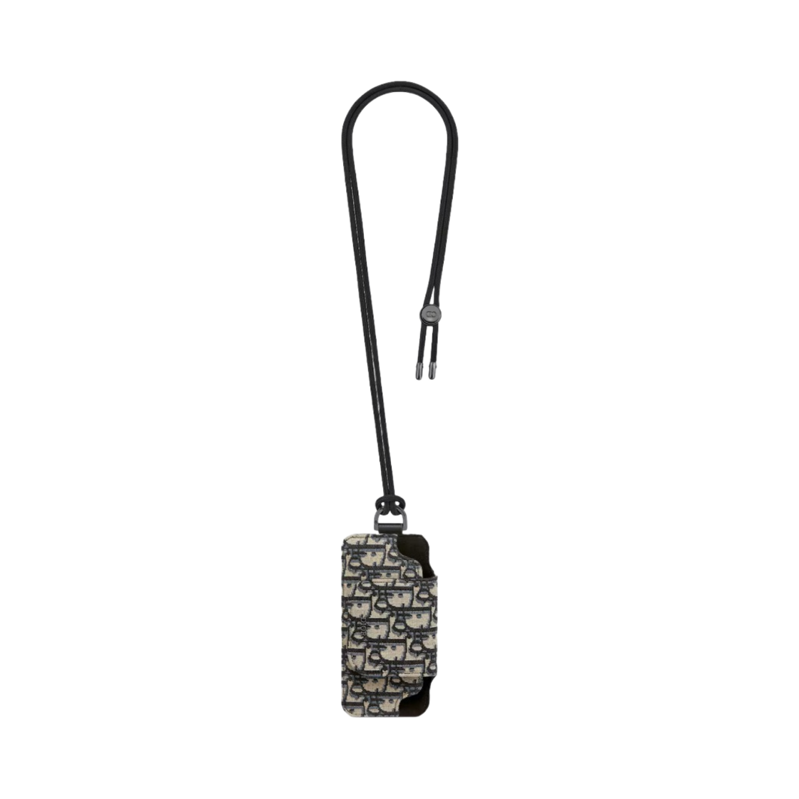 디올 D 터치 안경 케이스 베이지 블랙 디올 오블리크 자카드(Dior D Touch Glasses Case Beige Black Dior Oblique Jacquard) - 1