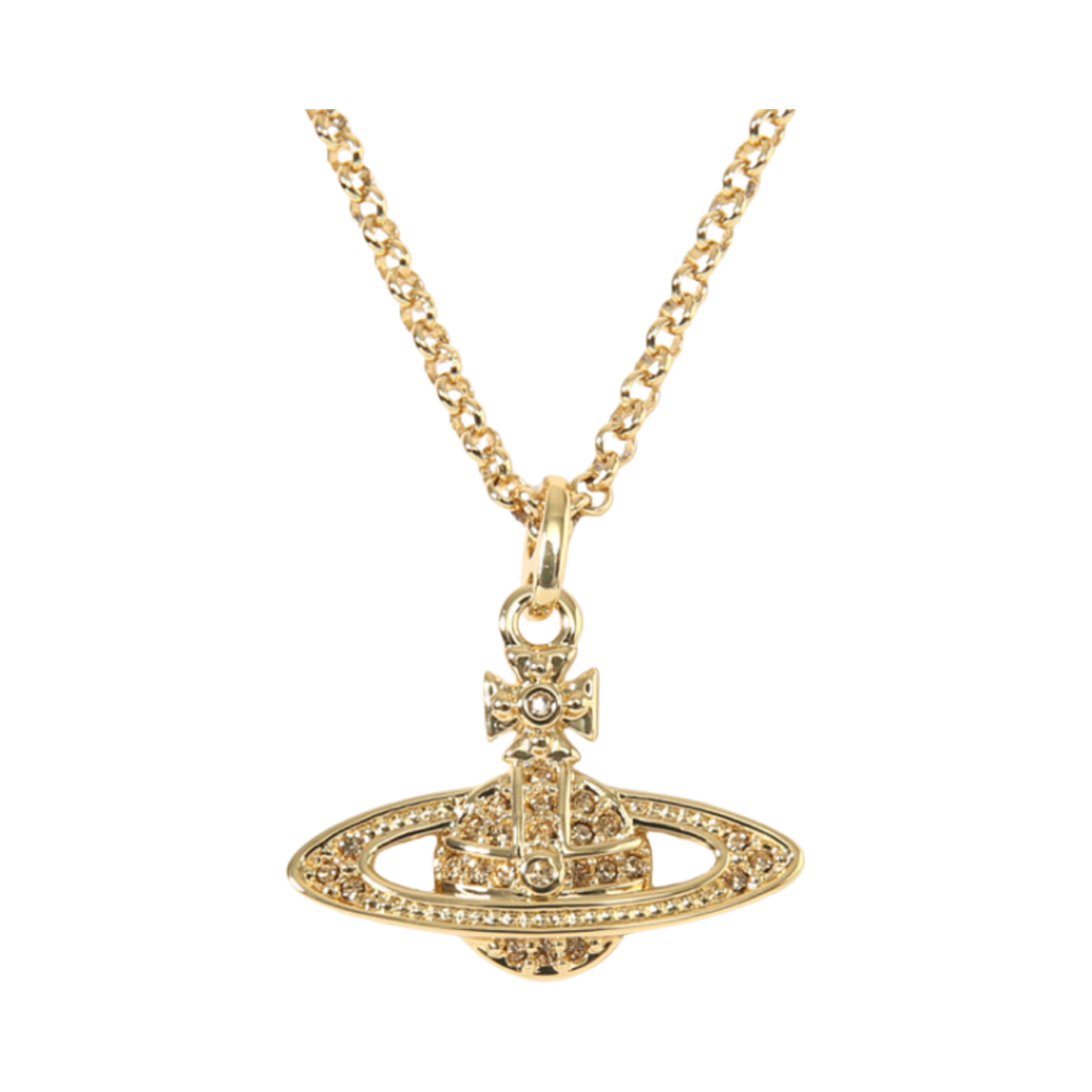 비비안 웨스트우드 미니 바스 릴리프 오브 펜던트 골드(Vivienne Westwood Mini Bas Relief Orb Pendant Gold)