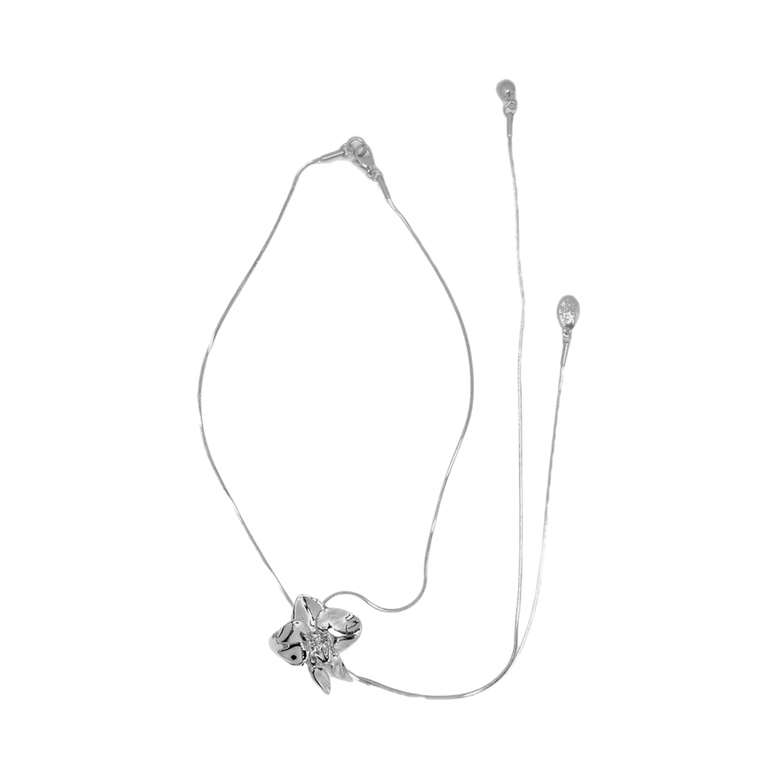ネックレス・ペンダント [Kashiko] Kashiko x SENTIMENTS 5 Orchid Necklace 카시코 x 센티멍 슬라이드 오키드 네클리스 | Kashiko | KREAM