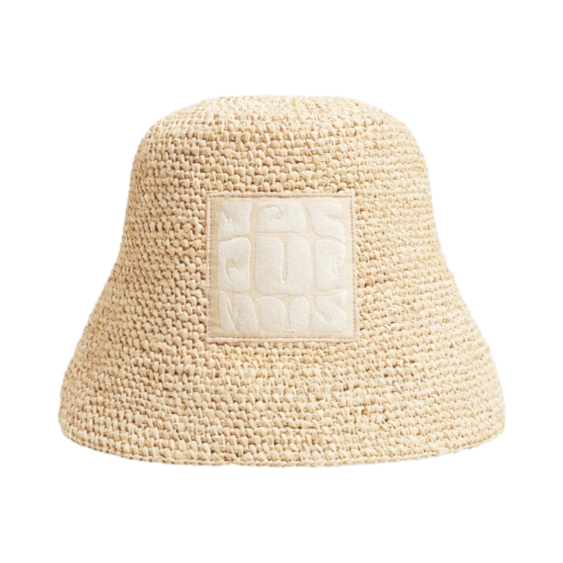 자크뮈스 르 밥 피시우 버킷햇 인 라피아 베이지(Jacquemus Le Bob Ficiu Bucket Hat In Raphia Beige) - 1